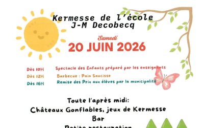 Kermesse de l&rsquo;Ecole JM Decobecq
