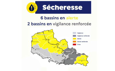 ALERTE SECHERESSE VIGILANCE RENFORCEE