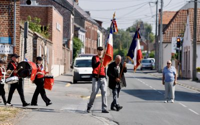 CEREMONIE du 14 JUILLET à FLINES lez MORTAGNE