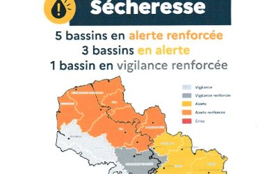 FLINES lez MORTAGNE en ALERTE SECHERESSE
