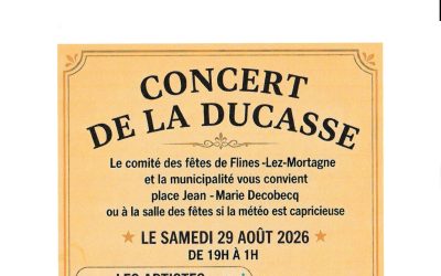 CONCERT de la DUCASSE