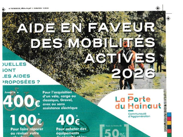 Primes Mobilités Actives 2026 – CAPH