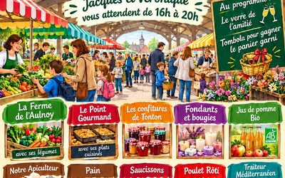 Marché sous la Halle, Vendredi 2 Octobre.