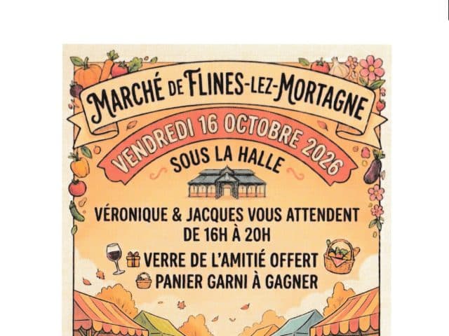Marché sous la Halle, Vendredi 16 Octobre.